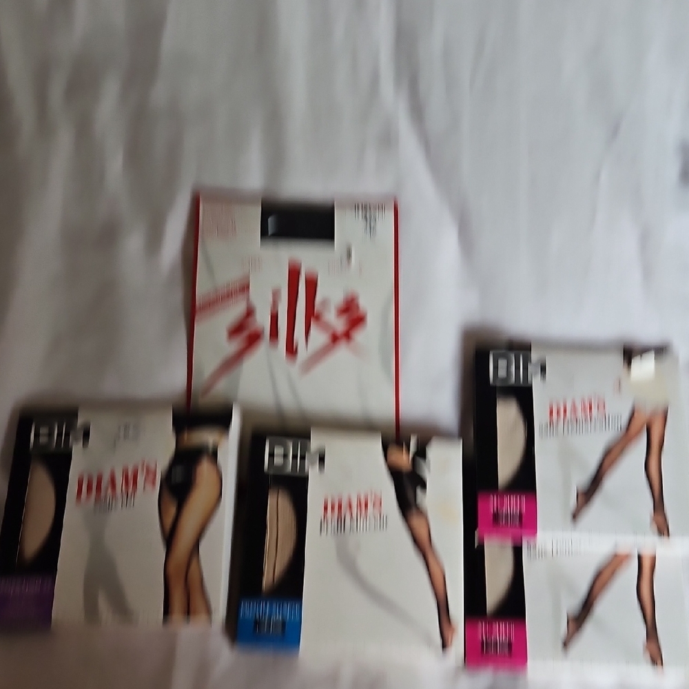 Pantyhose Bundle, Women's Size Small. Includes 4 Pairs Sheer, Nude And One Pair